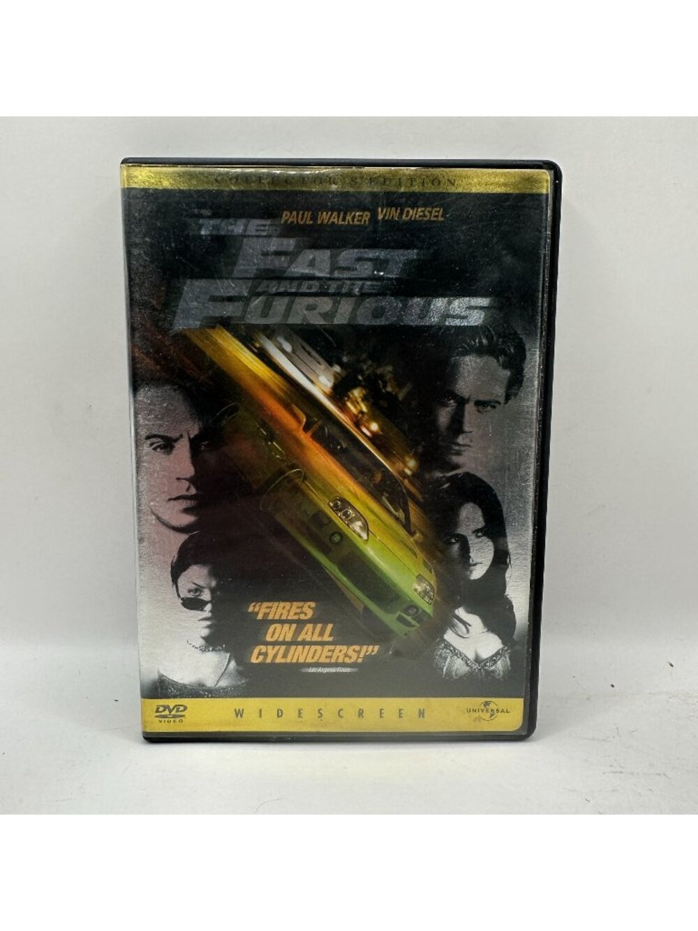 The Fast And The Furious Collectors Edition DVD 2001 Vin Diesel Paul Walker